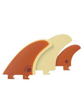 Captain Fin Cf Twin + Trailer FCS 2 Snap In Fins Libtech 2+1 Mr M-L 5.15” ab1930